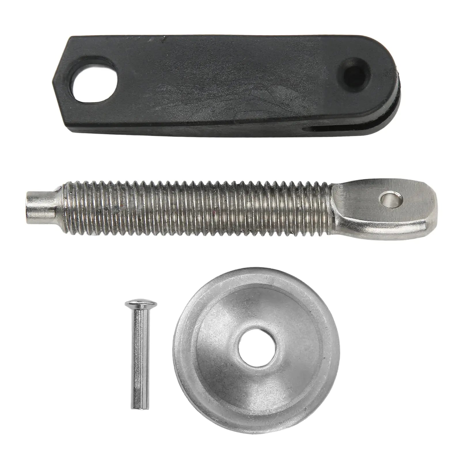 SUNGOOYUE Boat Outboard Motor Transom Clamp Screw & Handle Assembly Stainless Steel Outboard Motor Accessories for 40HP E40G Outboard Motor