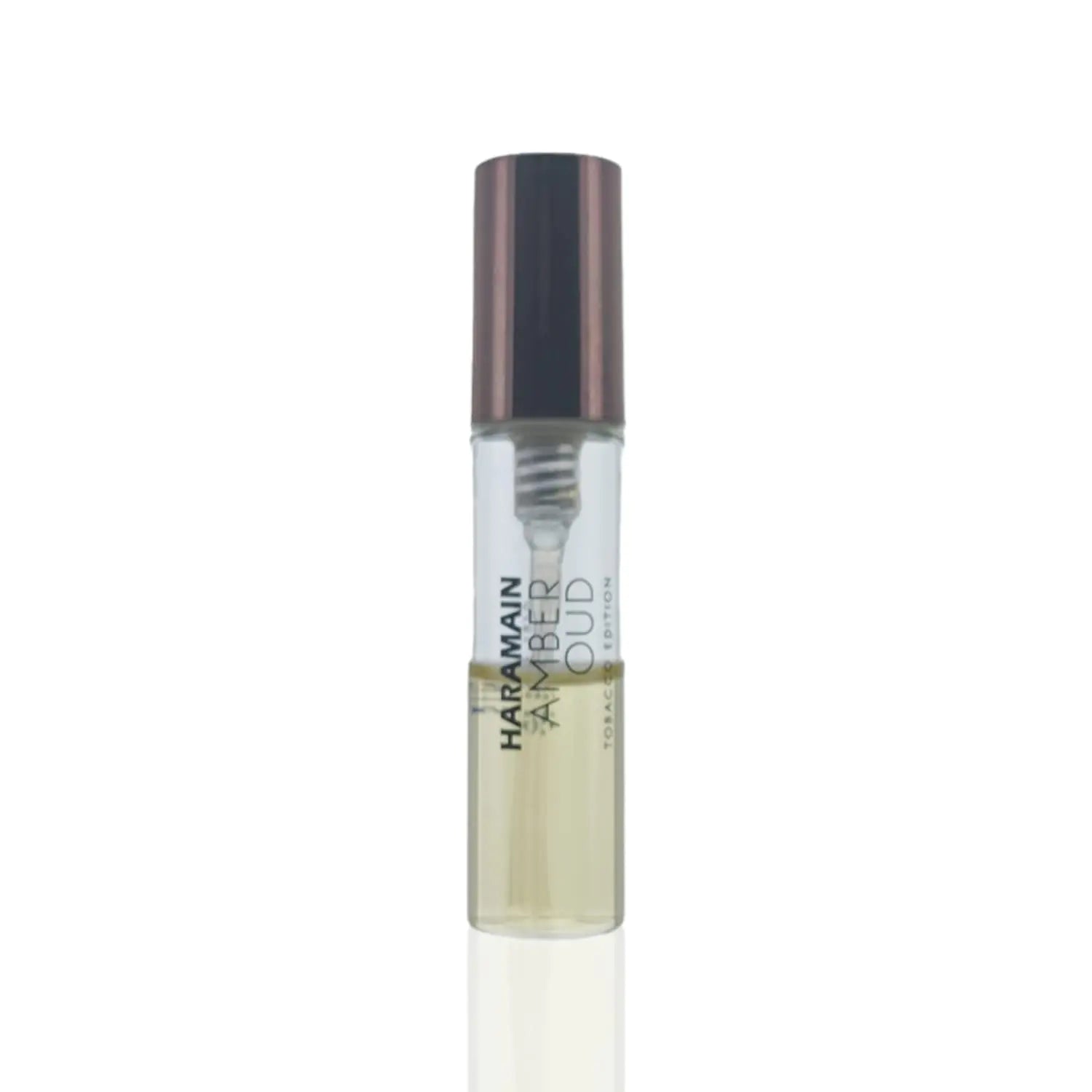 Al Haramain Amber Oud Tobacco Edition Eau De Parfum Mini Spray 0.8ml/0.02oz (Unisex)