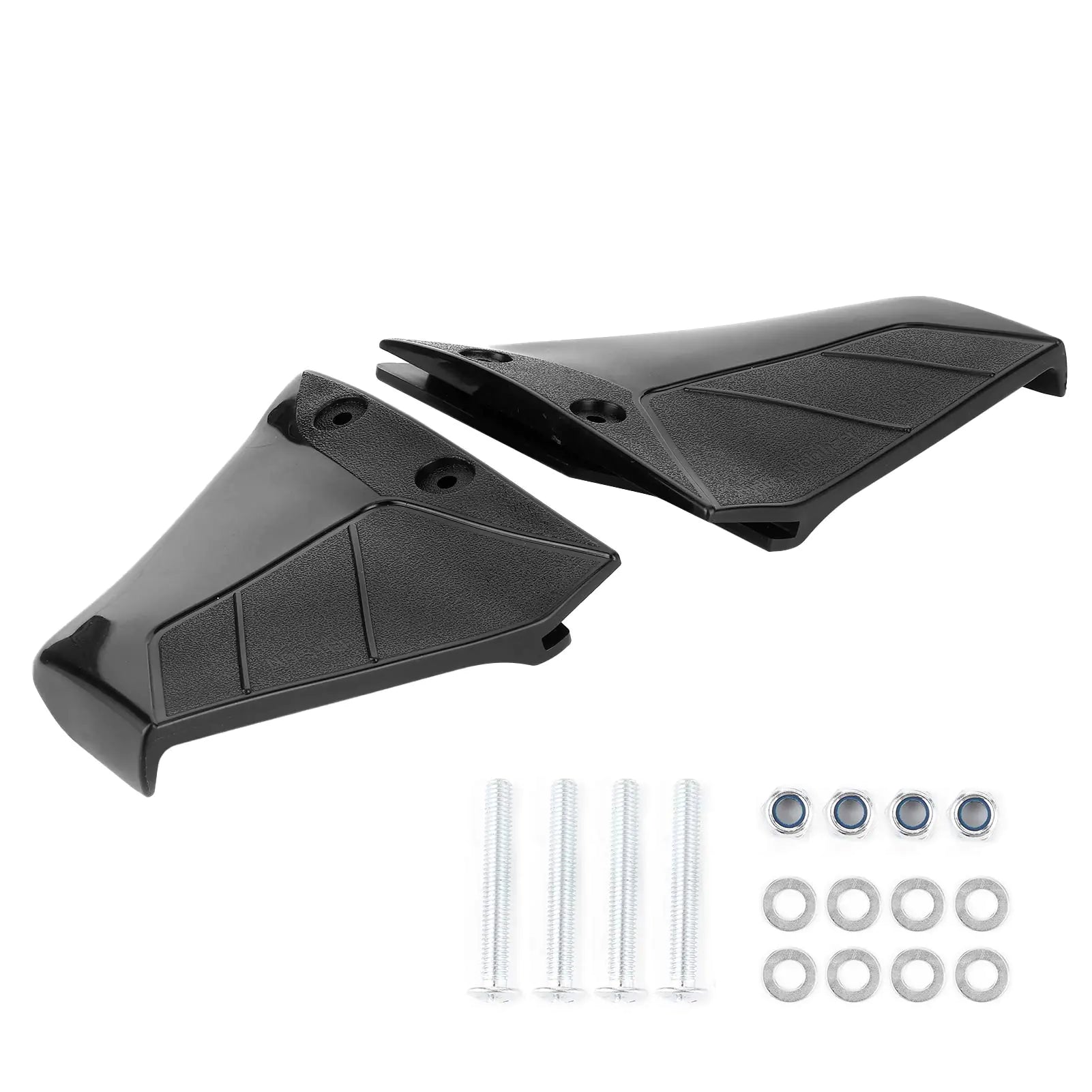 Acouto outboard motor fins Boat Outboard Motors Pair Small Outboard Hydrofoil Boat Motor Stabiliser Enigne Components for 4‑50HP Outboard with Bolt Nut