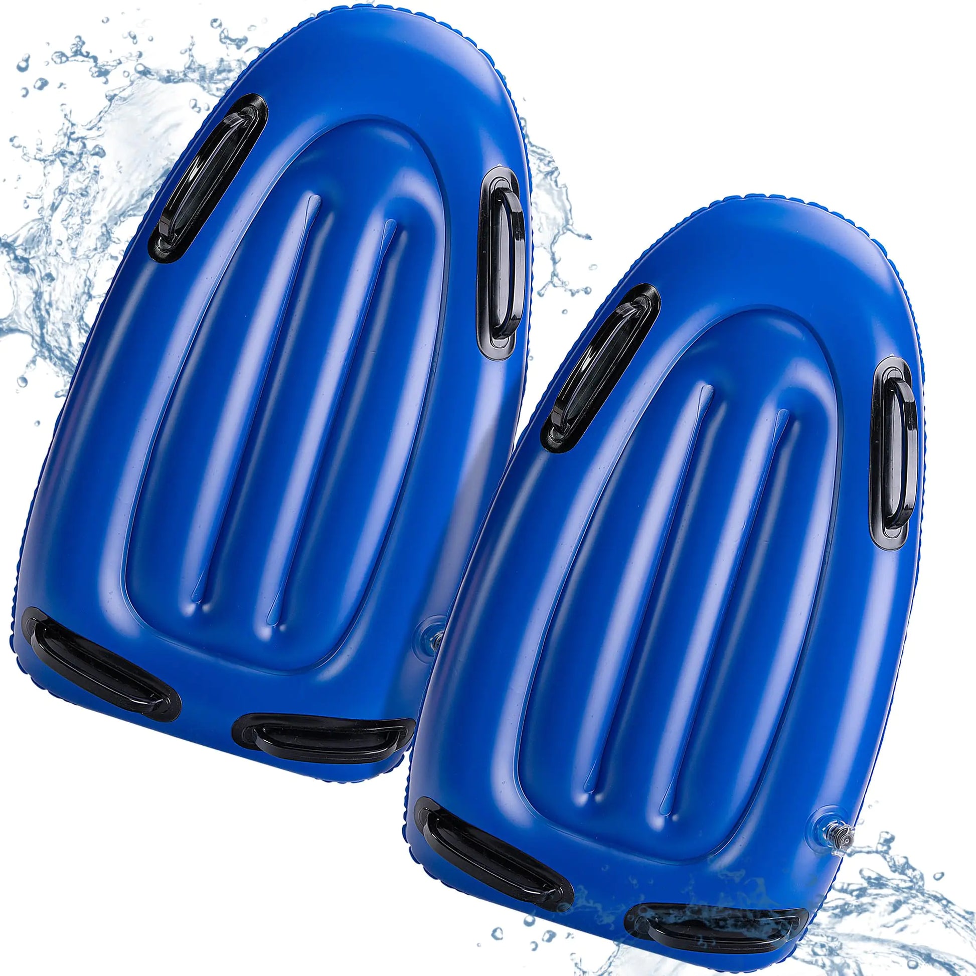 RunNico 2Pcs Adult Swim Training kickboard-Inflatable Adult Swimming Kickboard -PVC Pool Exercise Board,Swim Training Aid for Adult Pool Water Exercise