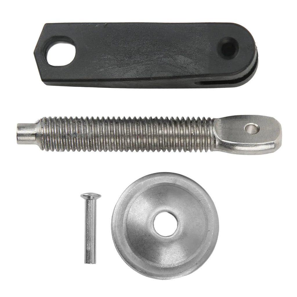 SUNGOOYUE Boat Outboard Motor Transom Clamp Screw & Handle Assembly Stainless Steel Outboard Motor Accessories for 40HP E40G Outboard Motor