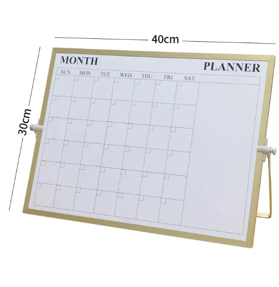 DualScribe Magnetic Desktop Whiteboard - My store