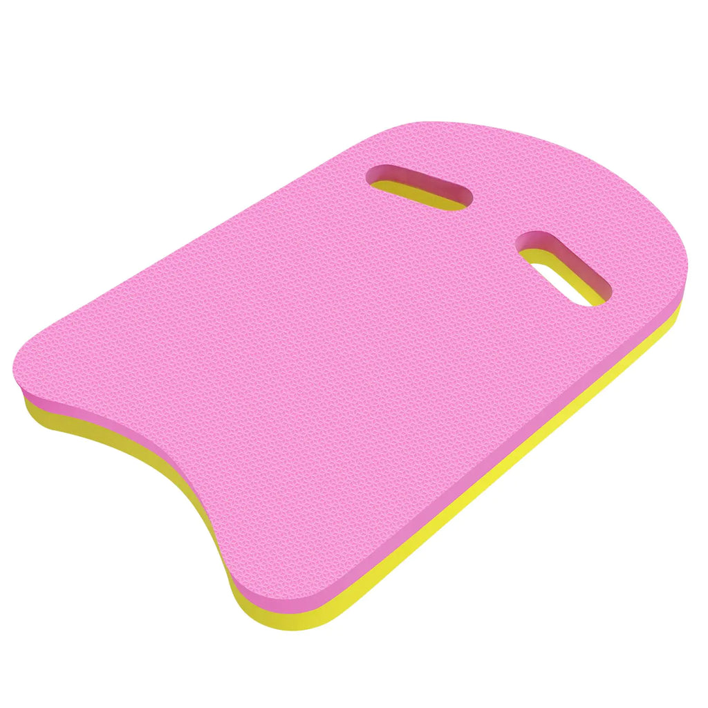 2024 Swimming Kickboard Training Aid Board for Swimming and Exercise Training U Design Kick Boards Easy to Grip Durable EVA Safty Kickboard for Adults and Kids (Pink)