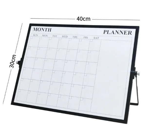 DualScribe Magnetic Desktop Whiteboard - My store