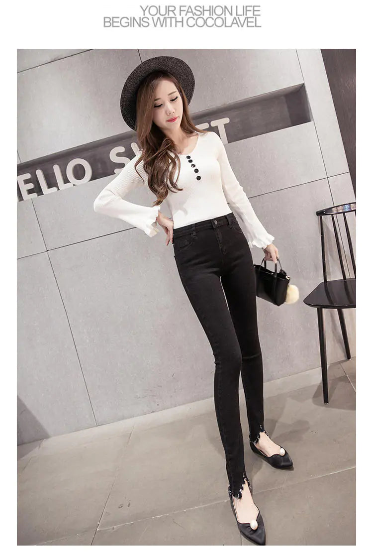 "Skinny Stretch Denim Jeans" My store
