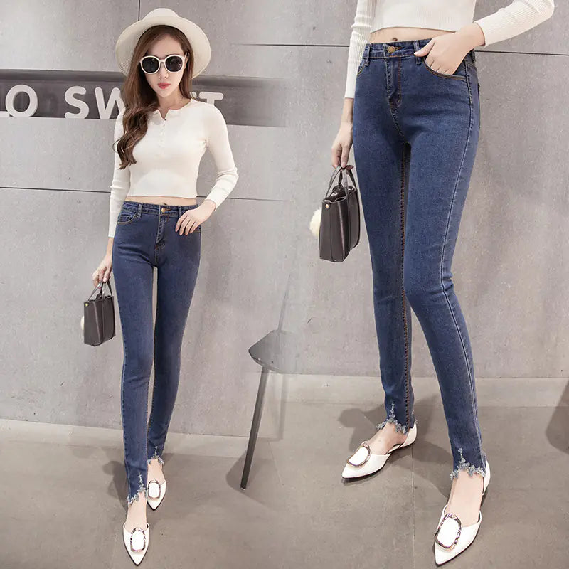 "Skinny Stretch Denim Jeans" My store